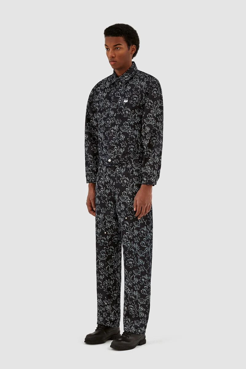 Veste Jones Flowers - Marine