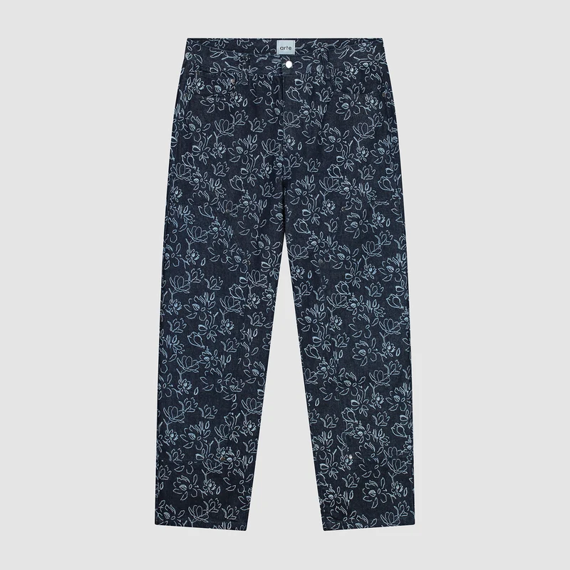 Pantalon Jonas Flowers - Marine