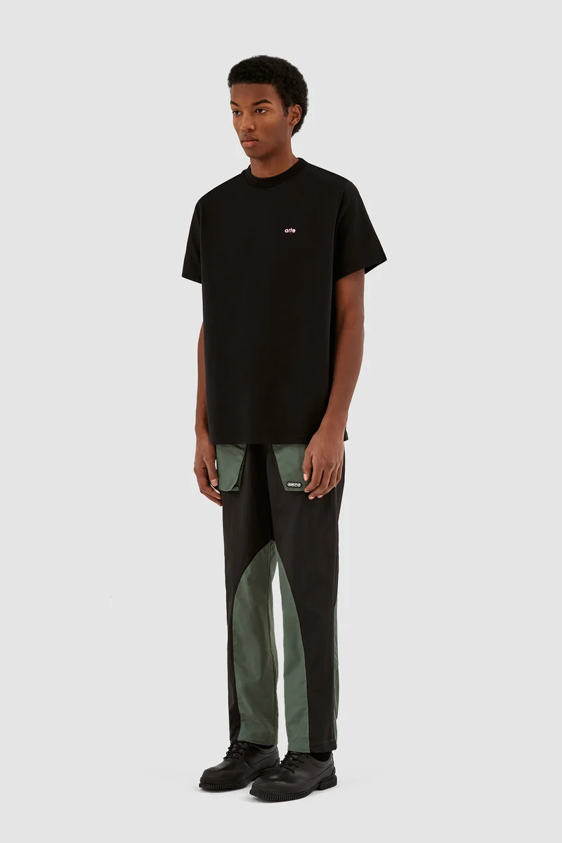 Tommy Back T-shirt Tikane - Noir