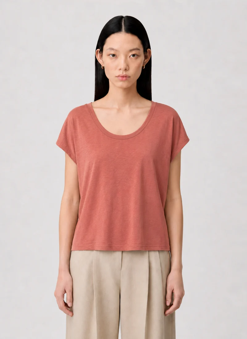 TEE SHIRT DUNNY terracotta