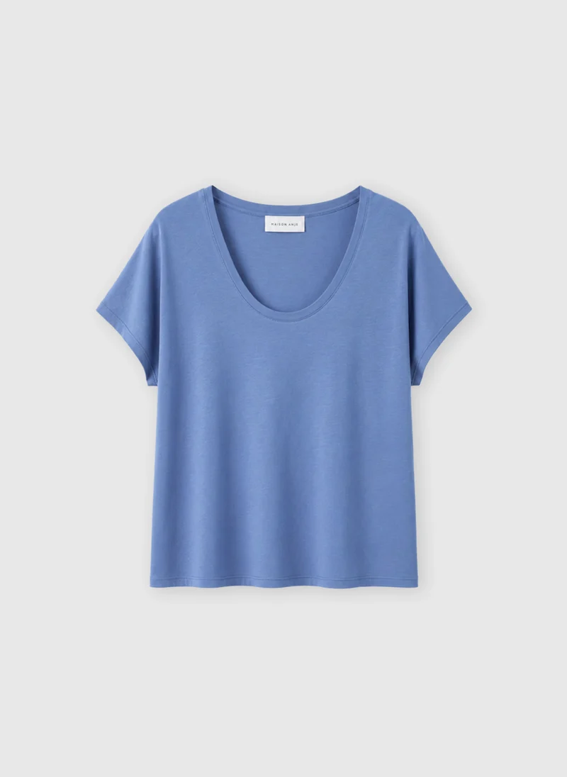 TEE SHIRT DUNNY bleuet