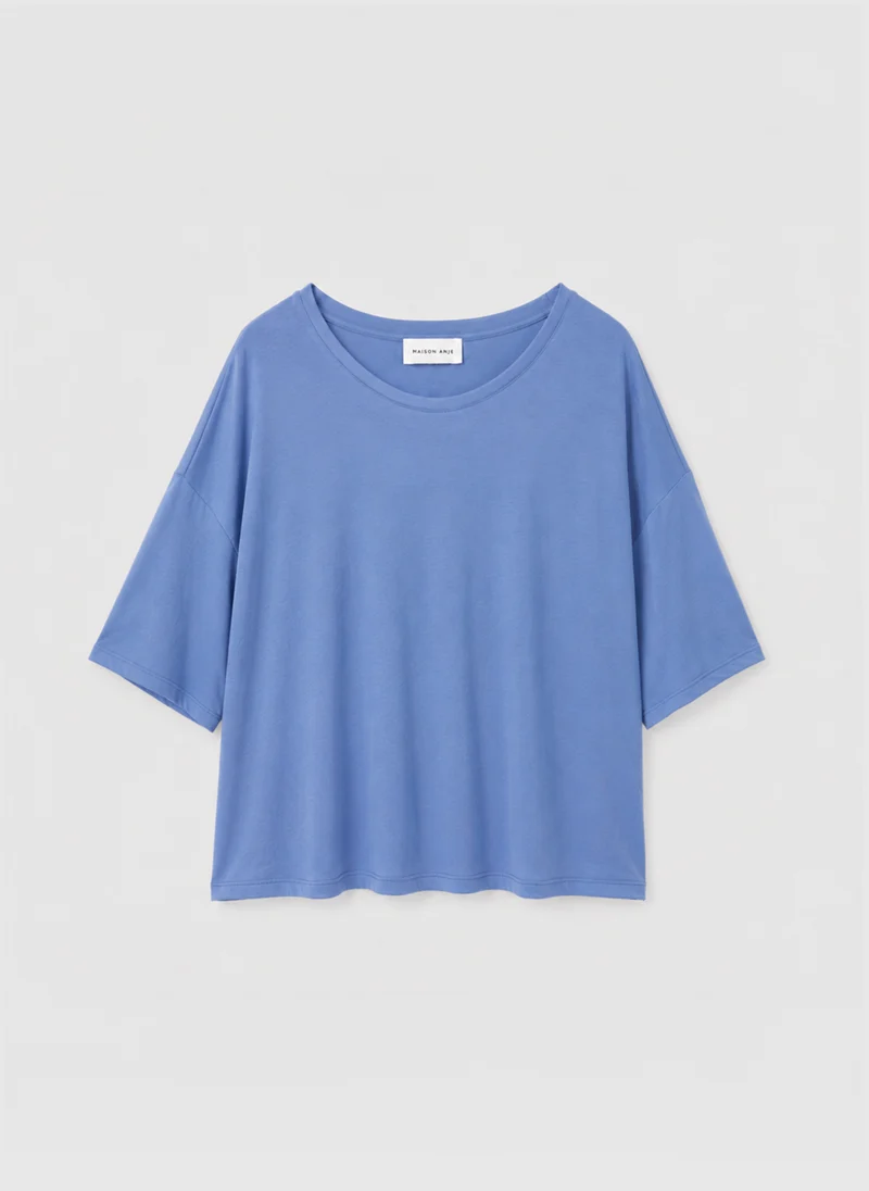 TEE SHIRT DALIRA bleuet