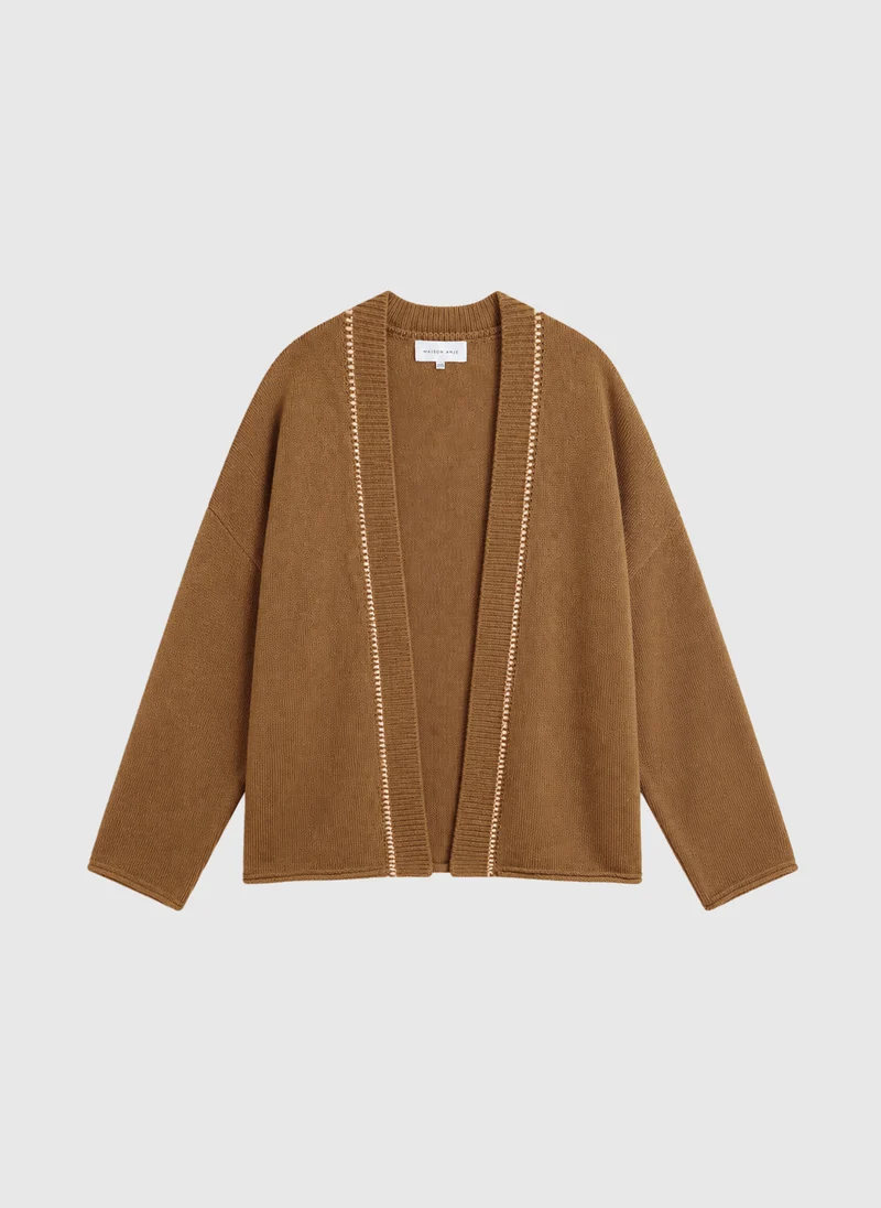 GILET BINARMY cacao