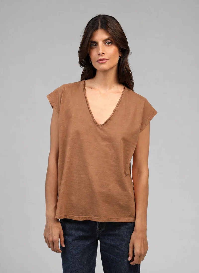 T-SHIRT DARISIA cacao