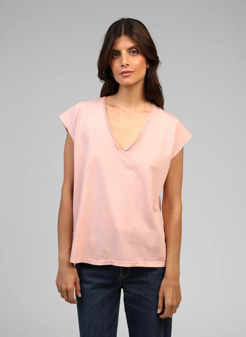T-SHIRT DARISIA peach