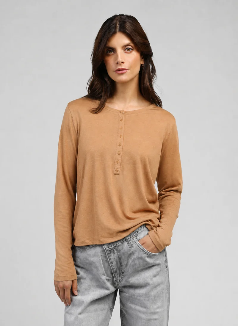 T-SHIRT DANISY cacao