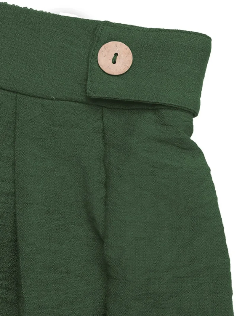 Short plissé avec poches