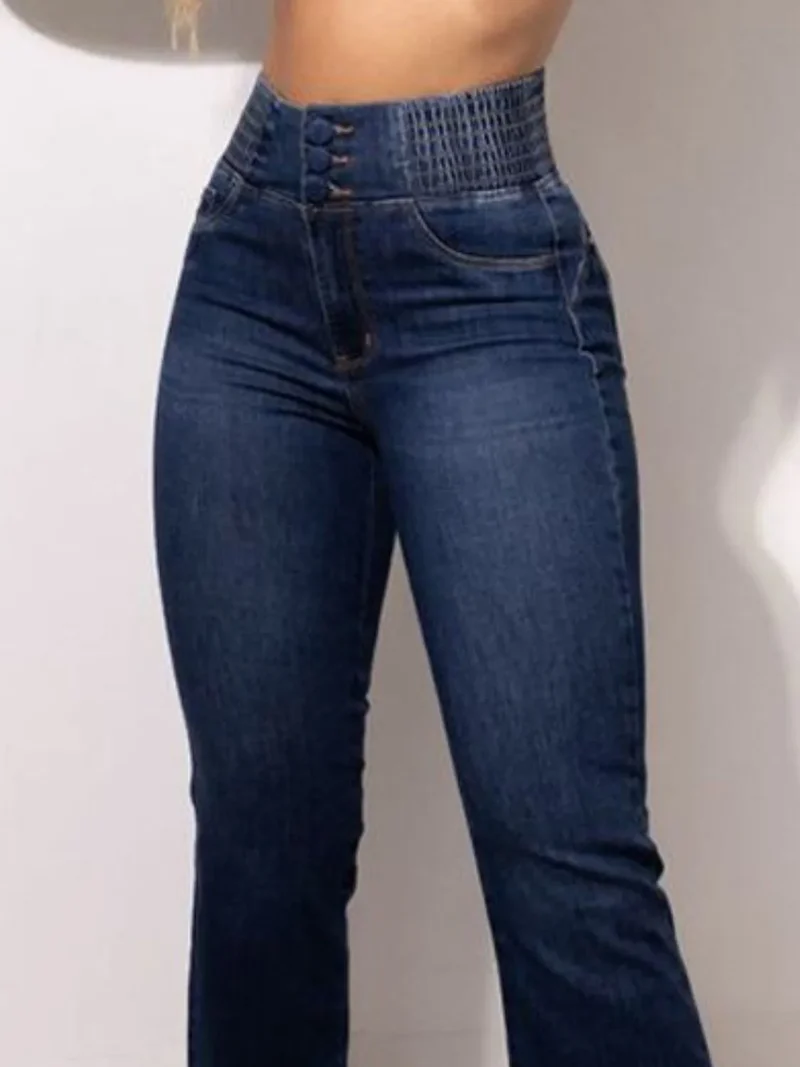 Jean bootcut taille haute