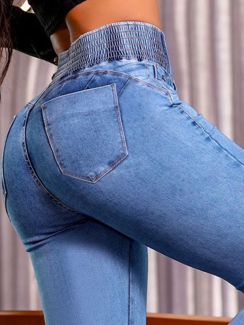 Jean bootcut taille haute