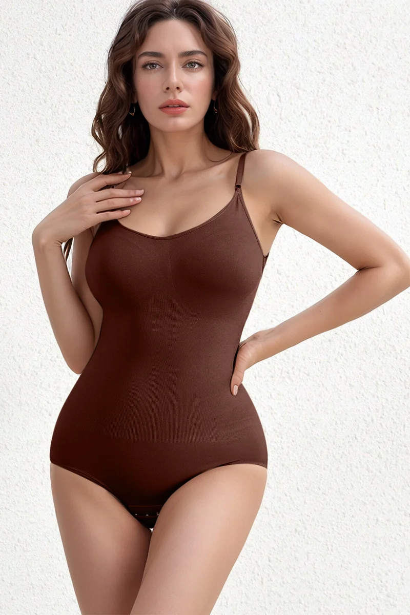 Body taille haute à encolure dégagée Basic Bae