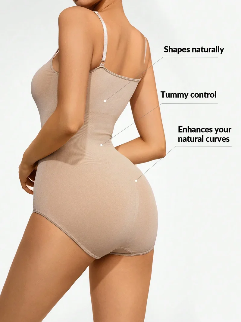 Body taille haute à encolure dégagée Basic Bae