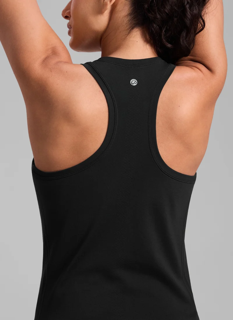 Seamless Racerback Scoop Neck Tank