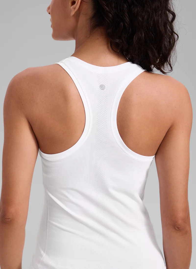 Seamless Racerback Scoop Neck Tank