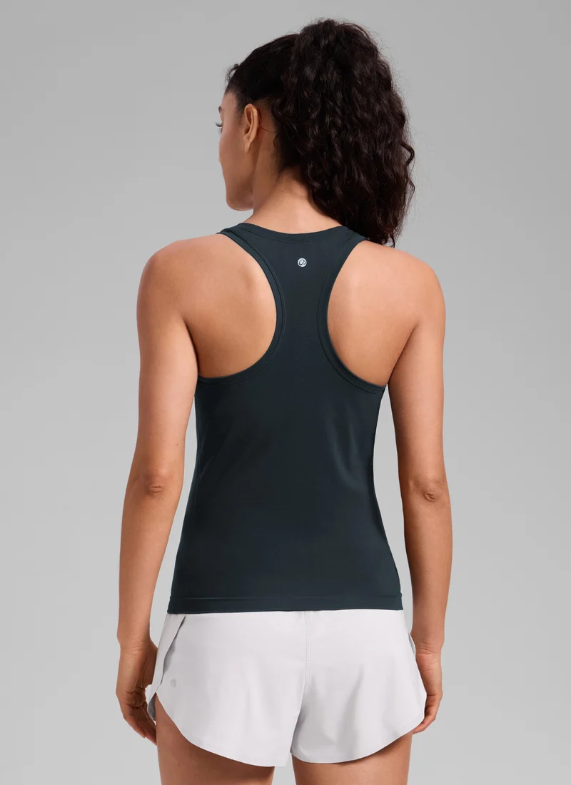 Seamless Racerback Scoop Neck Tank