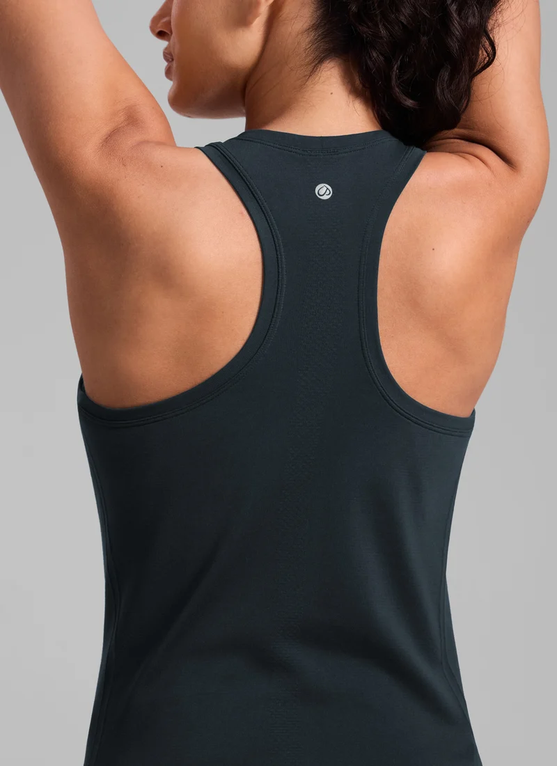 Seamless Racerback Scoop Neck Tank