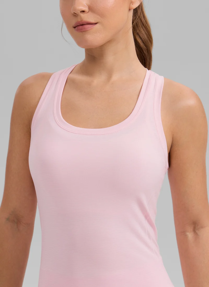 Seamless Racerback Scoop Neck Tank