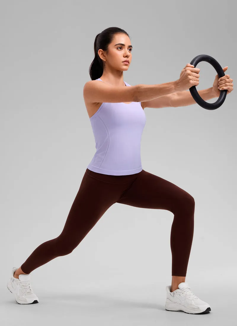 Seamless Racerback Scoop Neck Tank