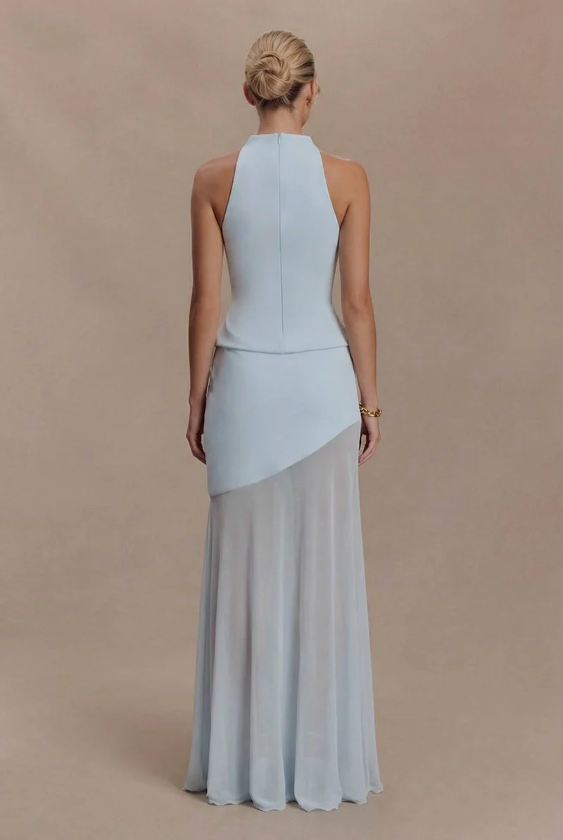 Sleeveless Top And Pleated Skirt Set