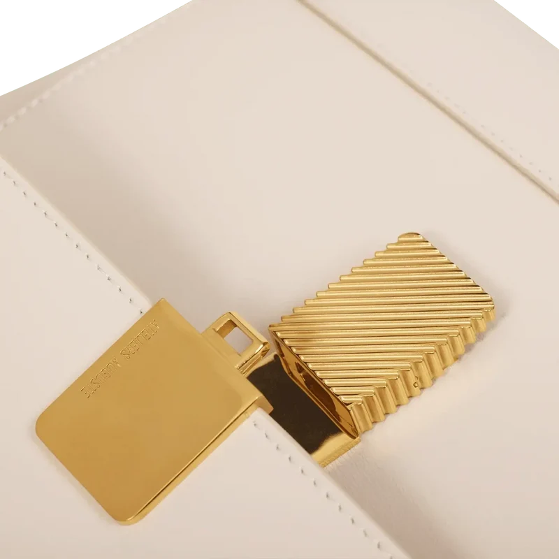 Marly - Cuir Box Blanc Cassé