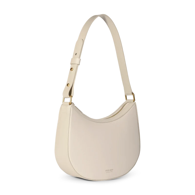 Marceau - Cuir Box Blanc Cassé