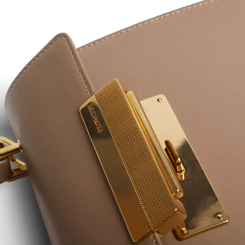 Capucine - Cuir Box Taupe