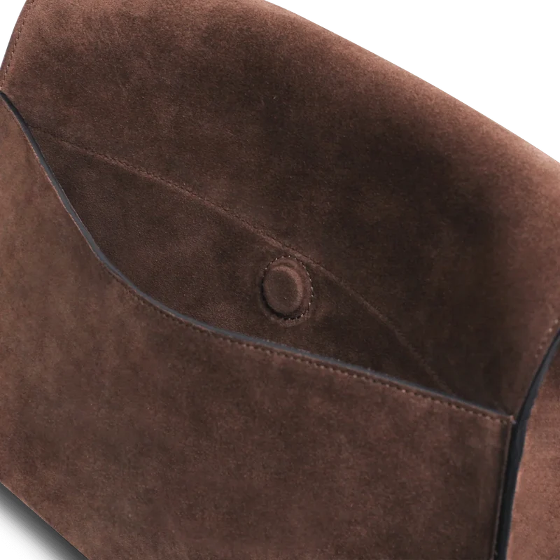 Amelot - Cuir Velours Chocolat