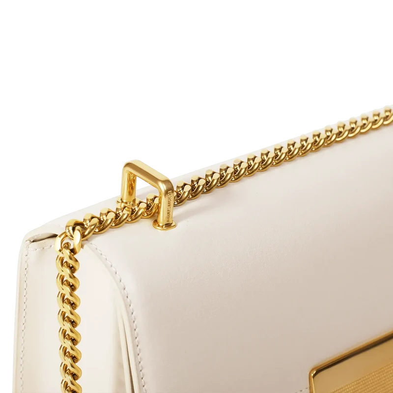 Alma - Cuir Box Blanc Cassé