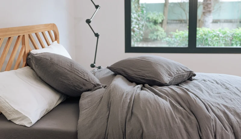 Drap plat gaze de coton