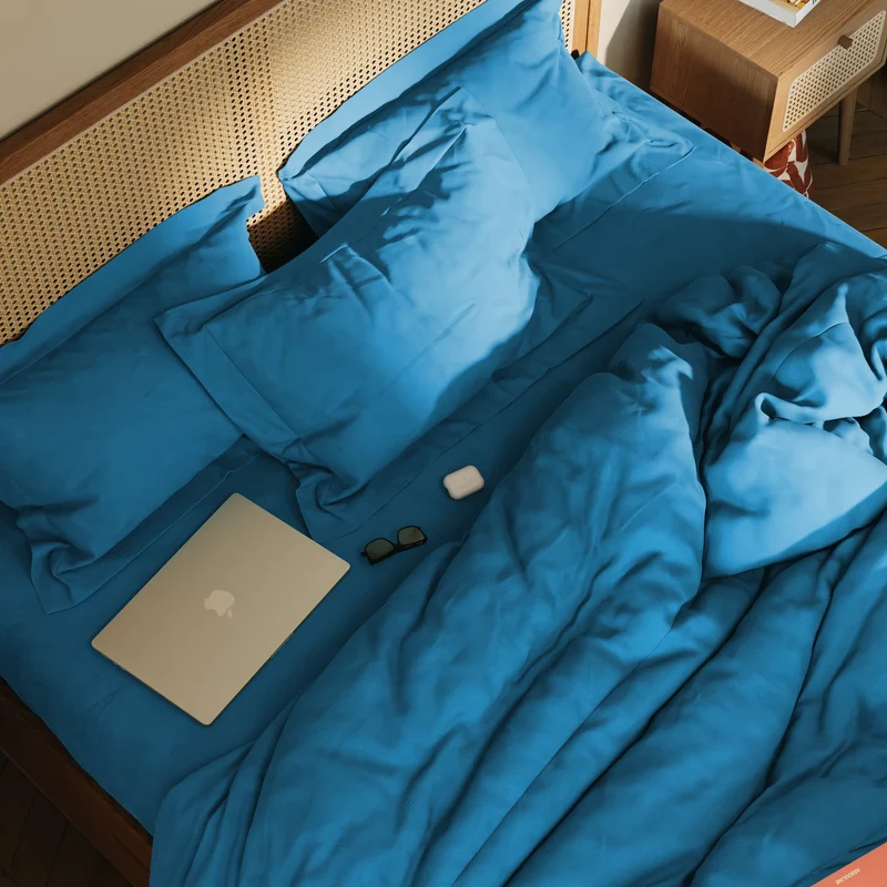 Drap plat percale