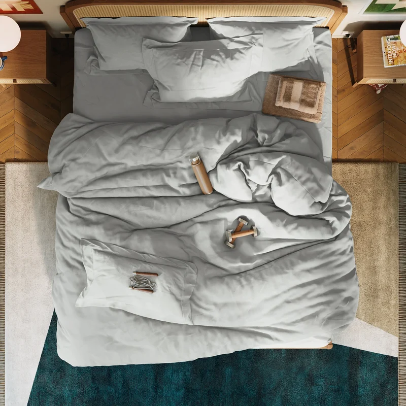 Drap plat percale