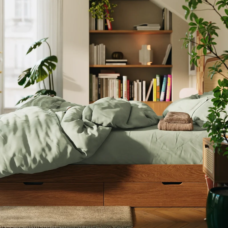 Drap plat percale