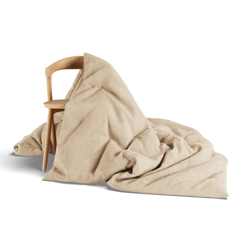 Housse de couette flanelle de coton