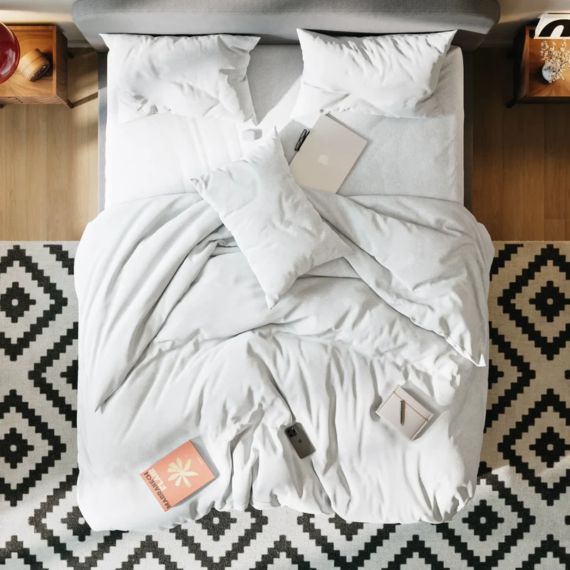 Housse de couette flanelle de coton