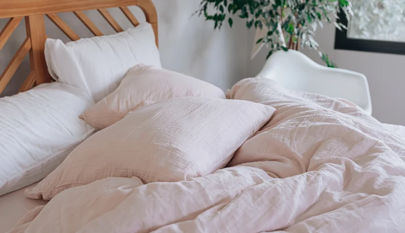 Housse de couette gaze de coton