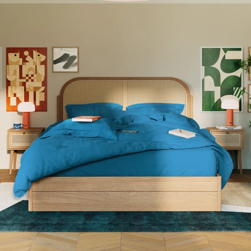 Parure de lit en percale