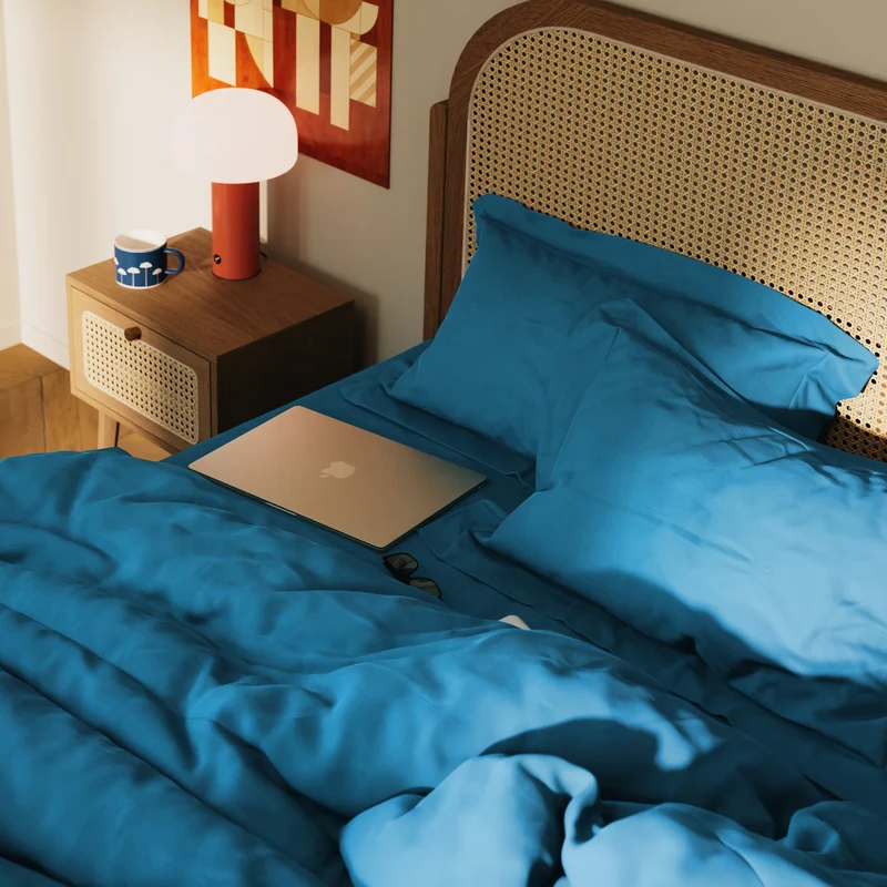 Parure de lit en percale