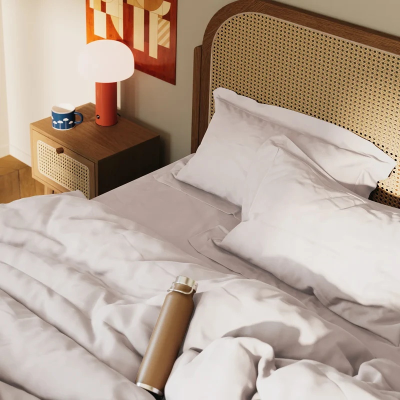Parure de lit en percale
