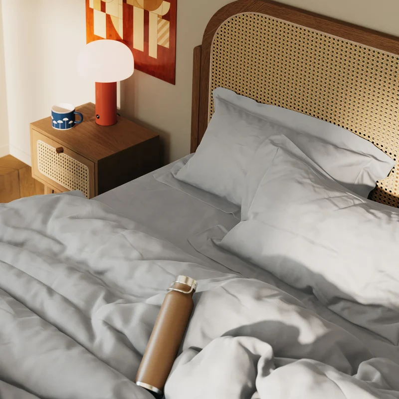 Parure de lit en percale
