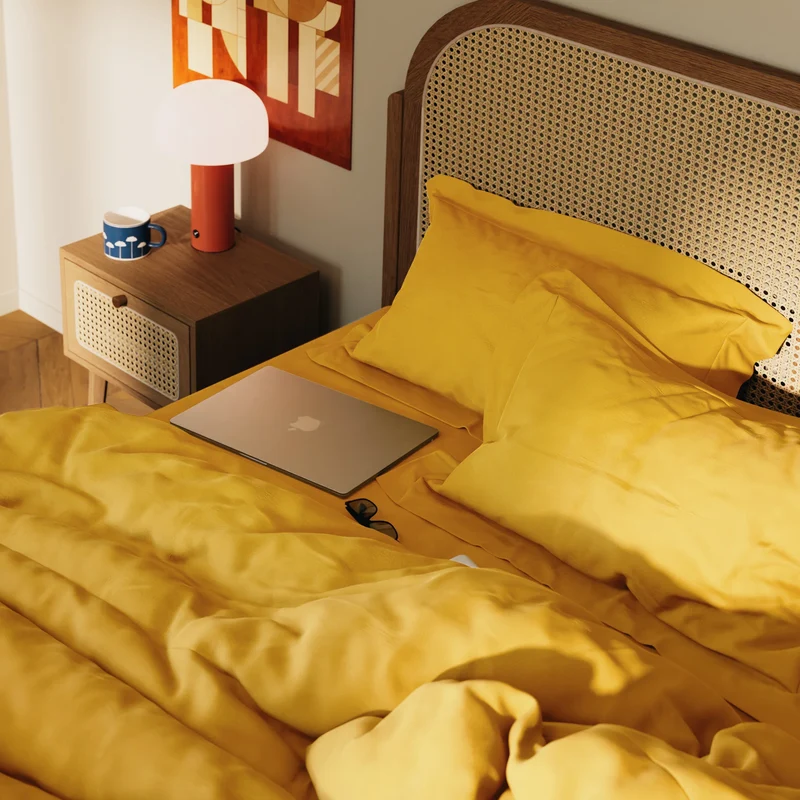 Parure de lit en percale