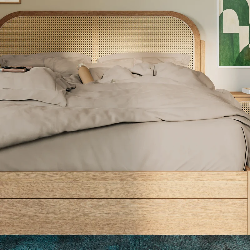 Parure de lit en percale