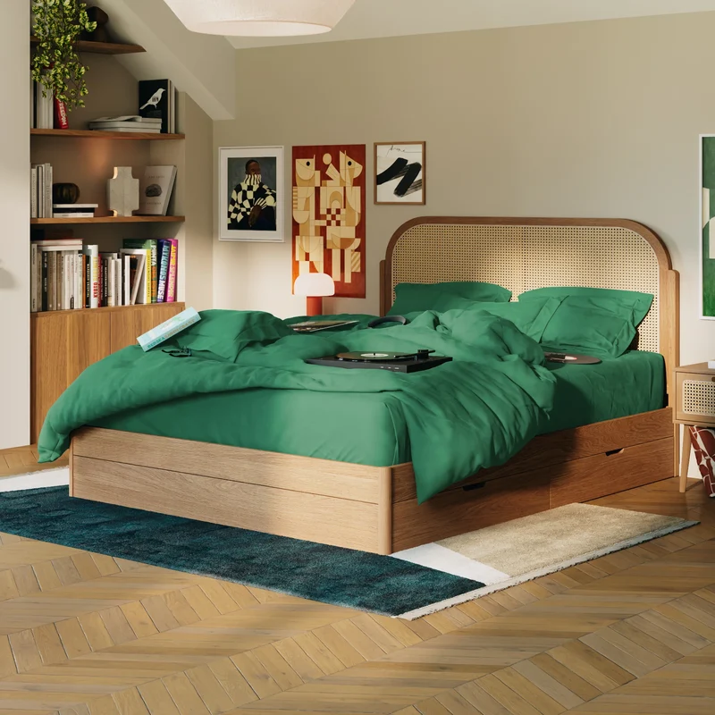 Parure de lit en percale