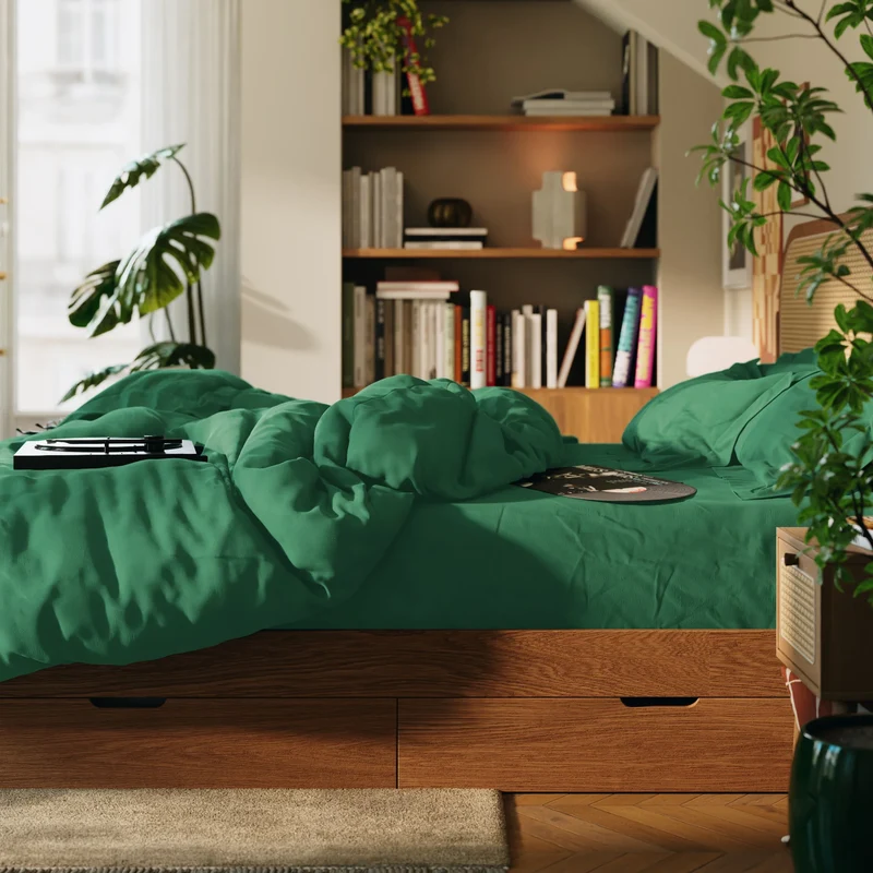 Parure de lit en percale
