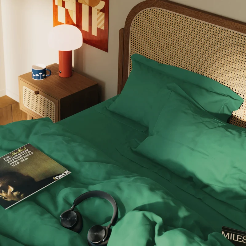 Parure de lit en percale