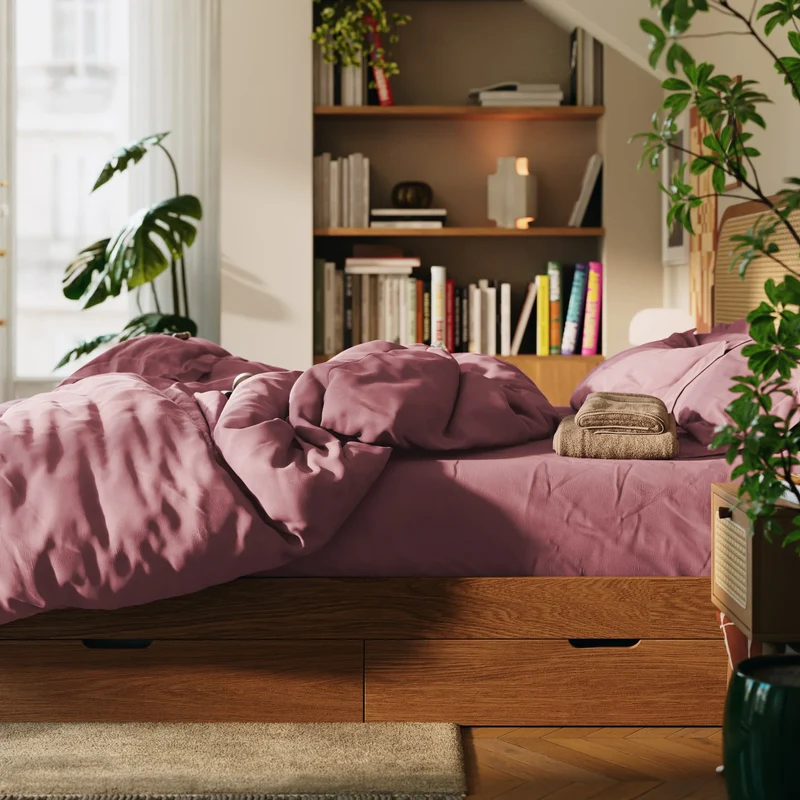 Parure de lit en percale