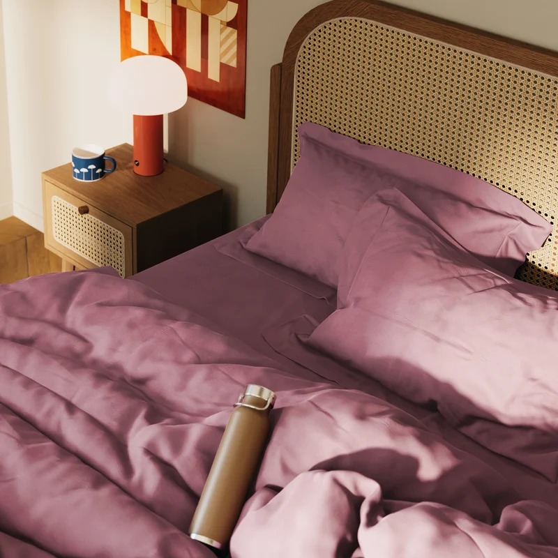 Parure de lit en percale