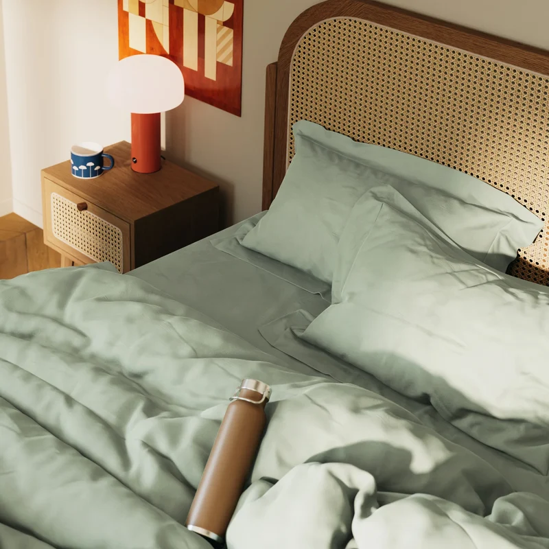 Parure de lit en percale