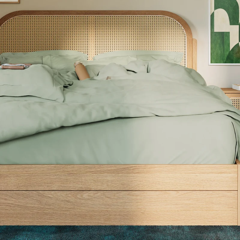 Parure de lit en percale