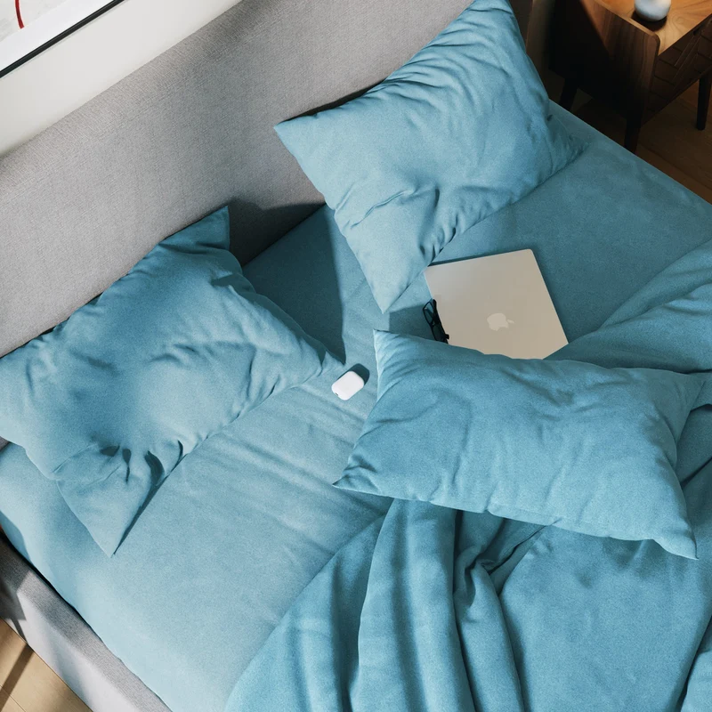 Parure de lit flanelle en coton