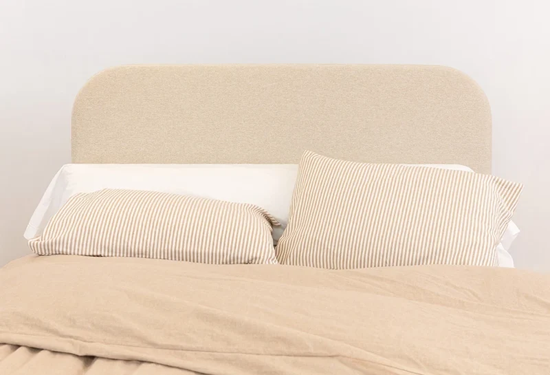 Taie traversin en percale de coton