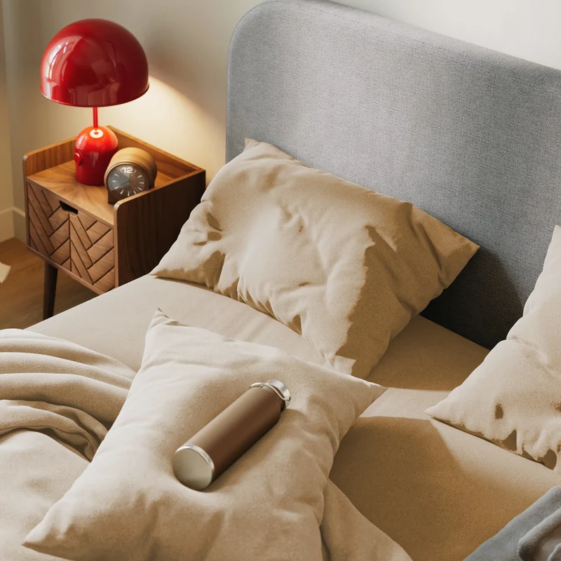Taies d'oreiller flanelle de coton